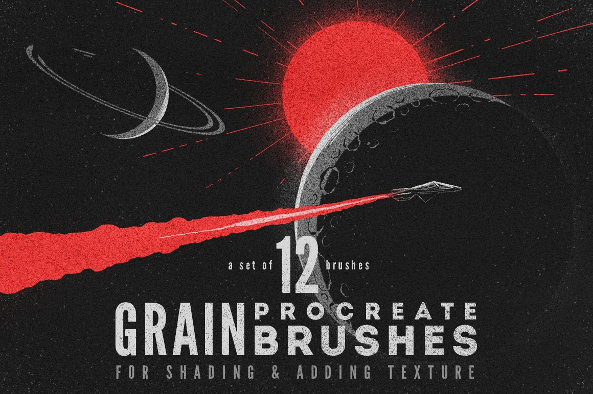 Grain Procreate Brushes