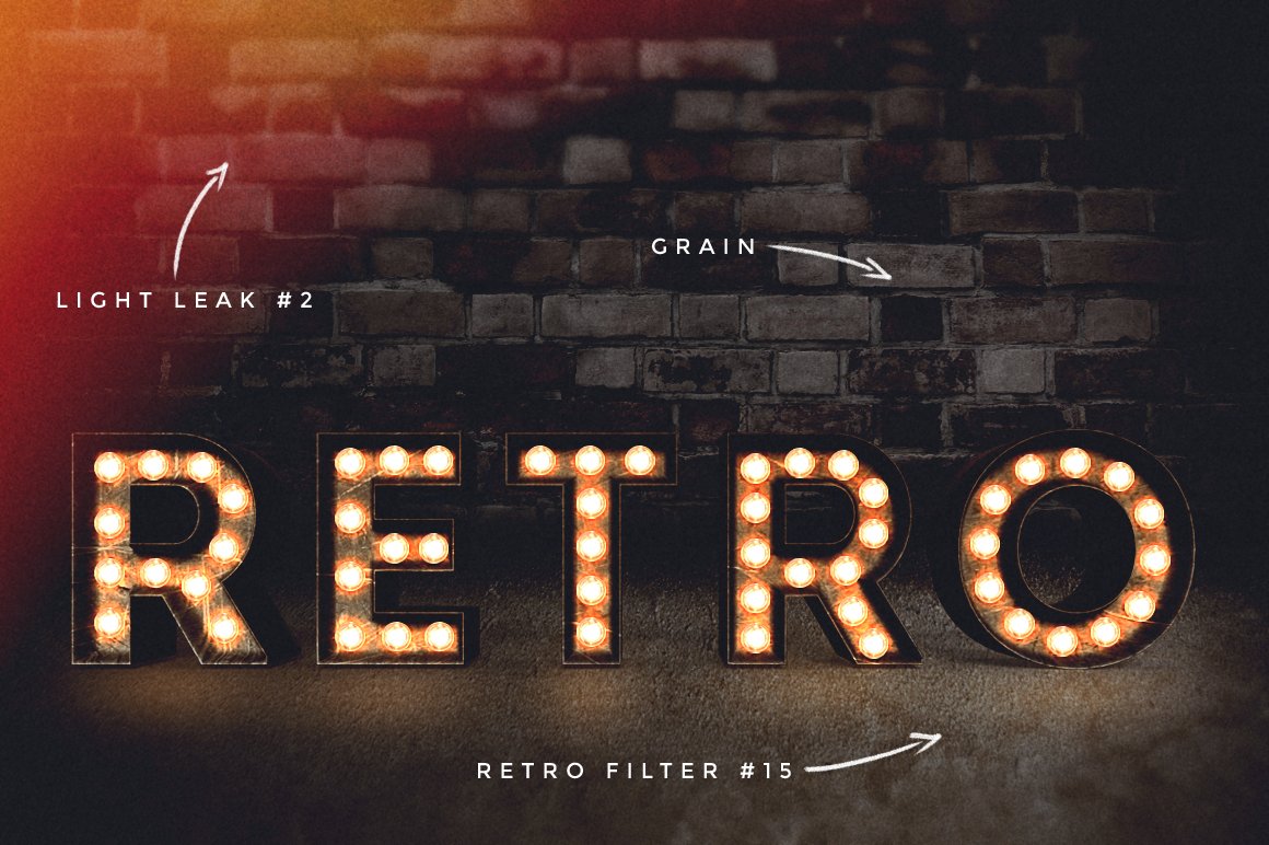 Photoshop Retro Photo Kit