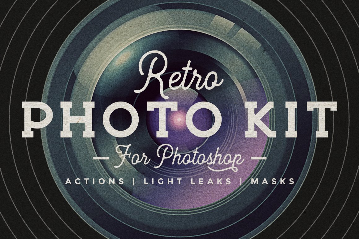 Photoshop Retro Photo Kit