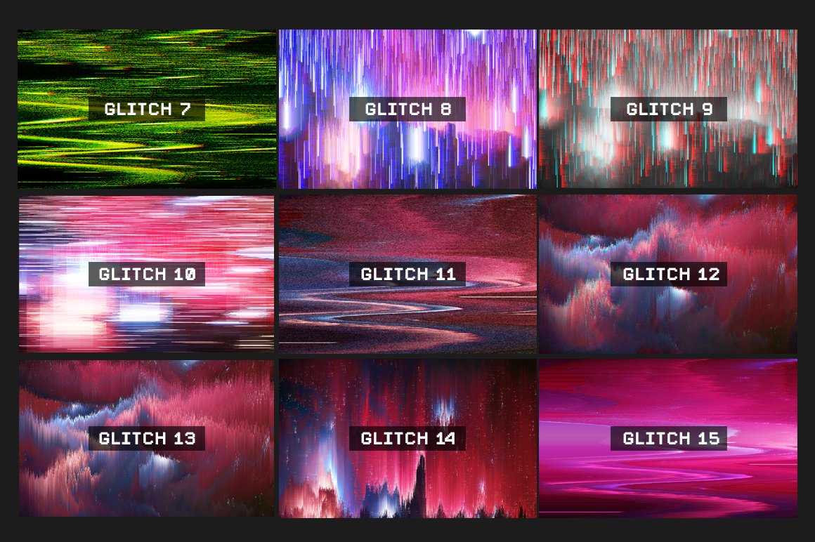 Entropy: 20 Photoshop Glitch Actions