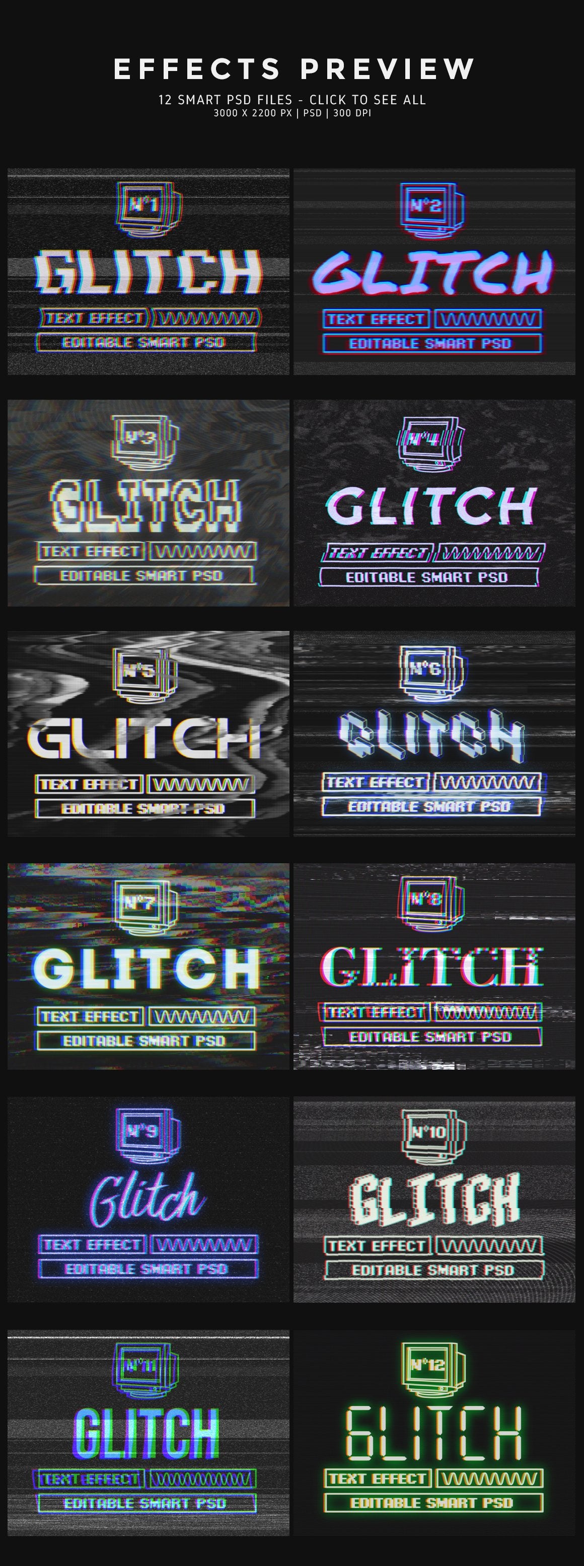 Glitch Text Effect Glitch text, Text effects, Glitch