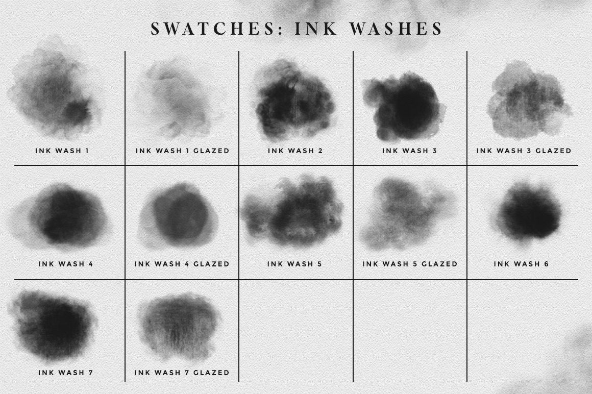 Photoshop Ink Brushes